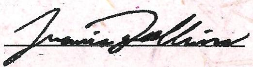 Travis's Signature